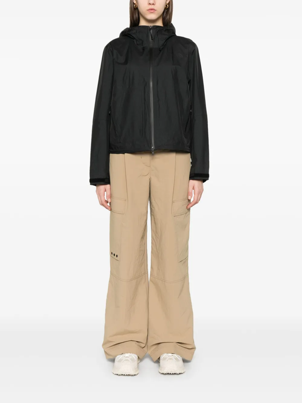 Moncler Grenoble pleat-detail trousers - Beige