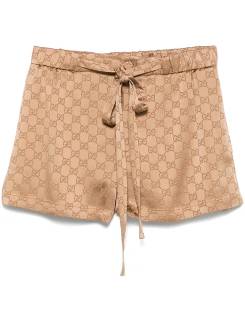 Gucci GG satin shorts