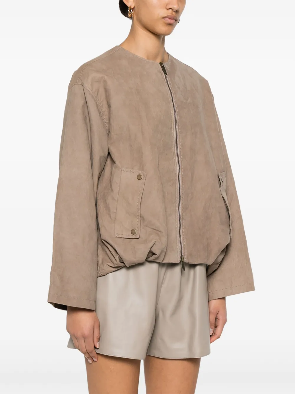 Salvatore Santoro Suède jack Beige
