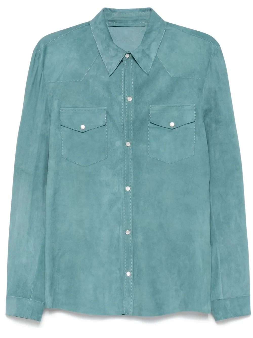 suede overshirt