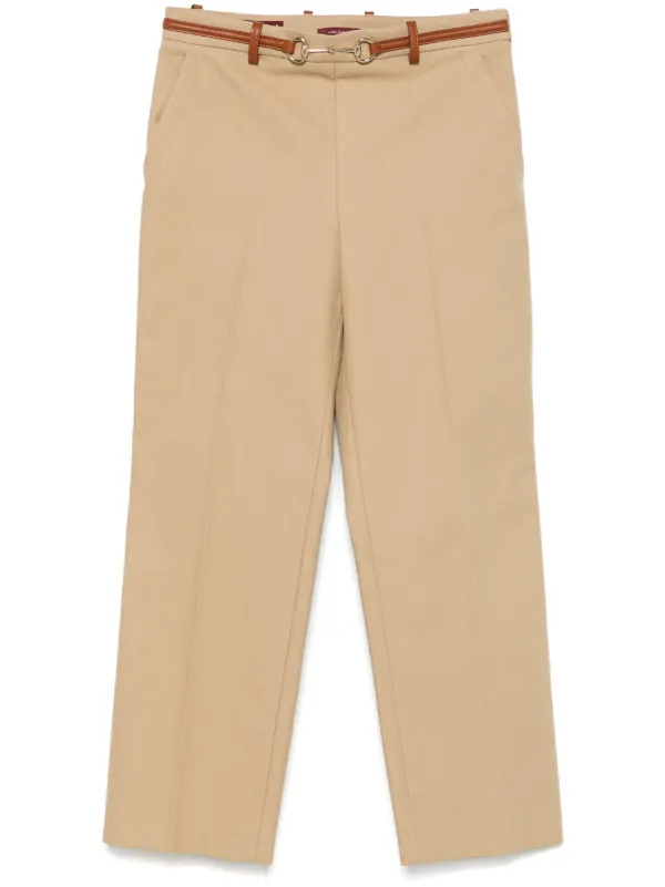 Gucci ホースビット パンツ | ニュートラル | FARFETCH JP