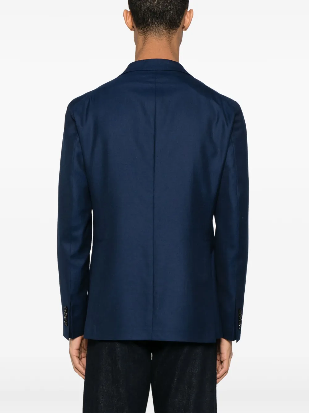 Tagliatore Blazer met enkele rij knopen Blauw