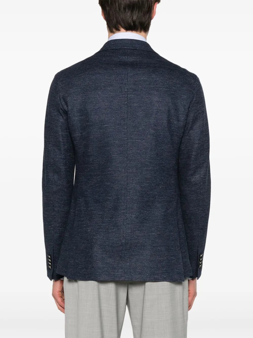 Tagliatore Blazer met enkele rij knopen Blauw