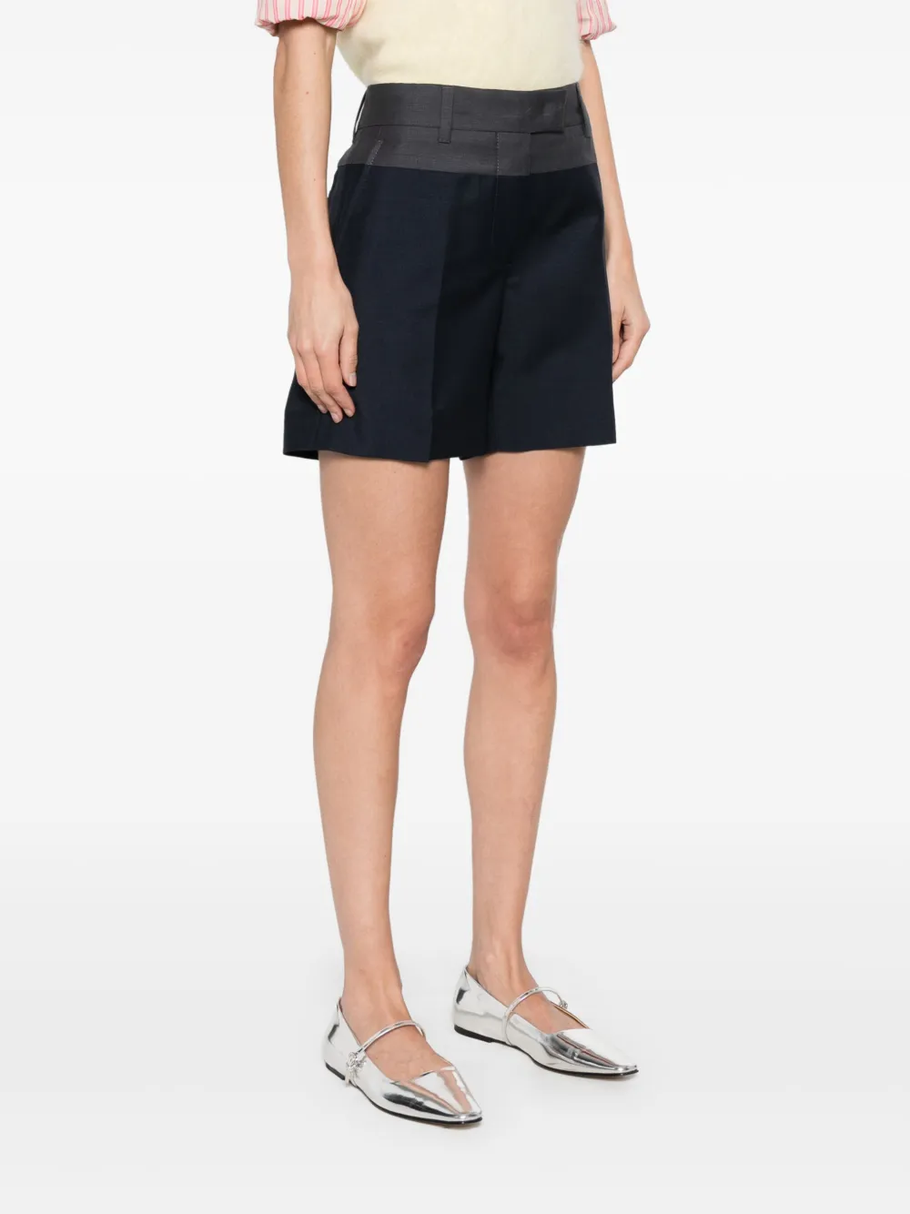 Miu Formele shorts Blauw