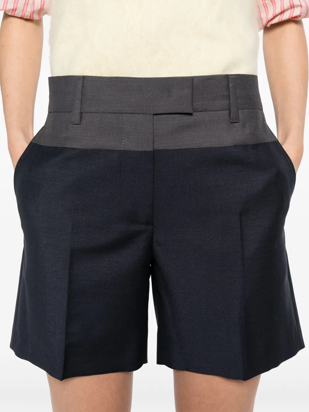 Miu Formele shorts Blauw