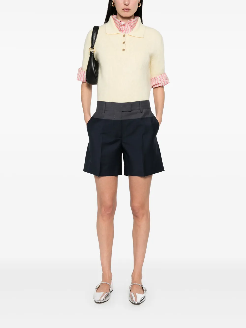 Miu Miu Formele shorts - Blauw