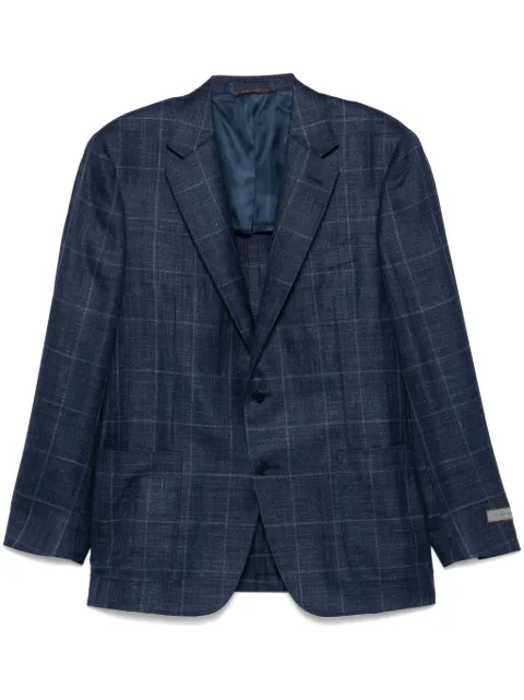 Canali checked blazer