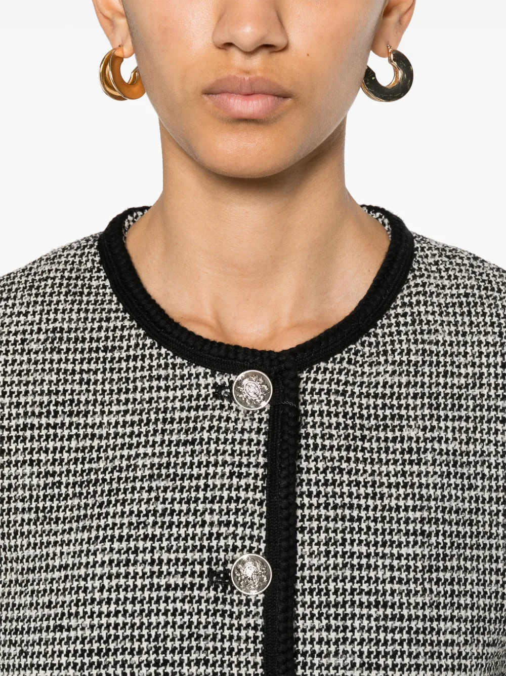 DUNST Tweed jack Zwart