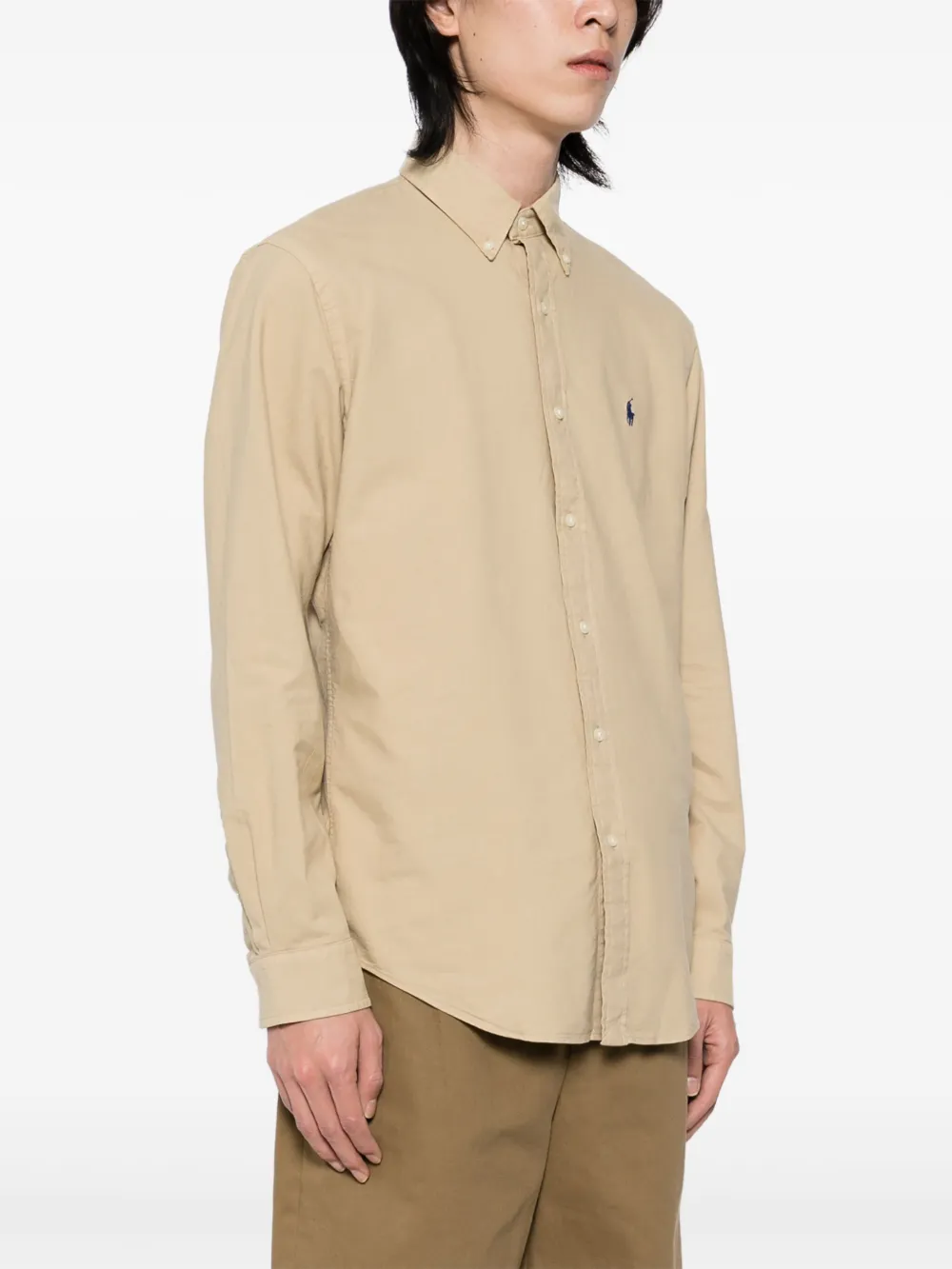 Polo Ralph Lauren Polo Pony overhemd Beige
