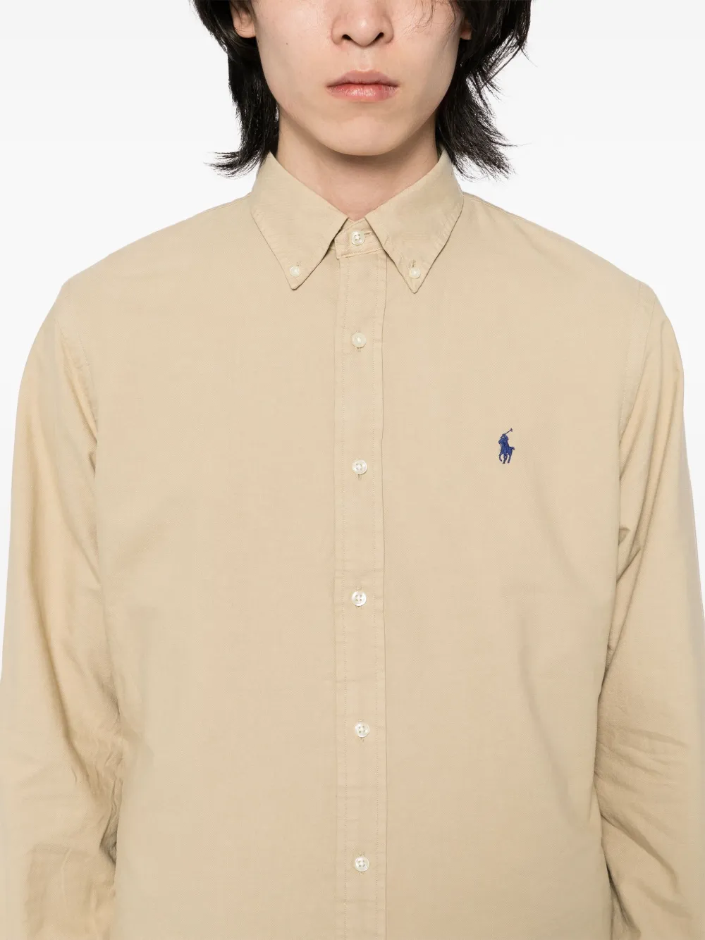 Polo Ralph Lauren Polo Pony overhemd Beige