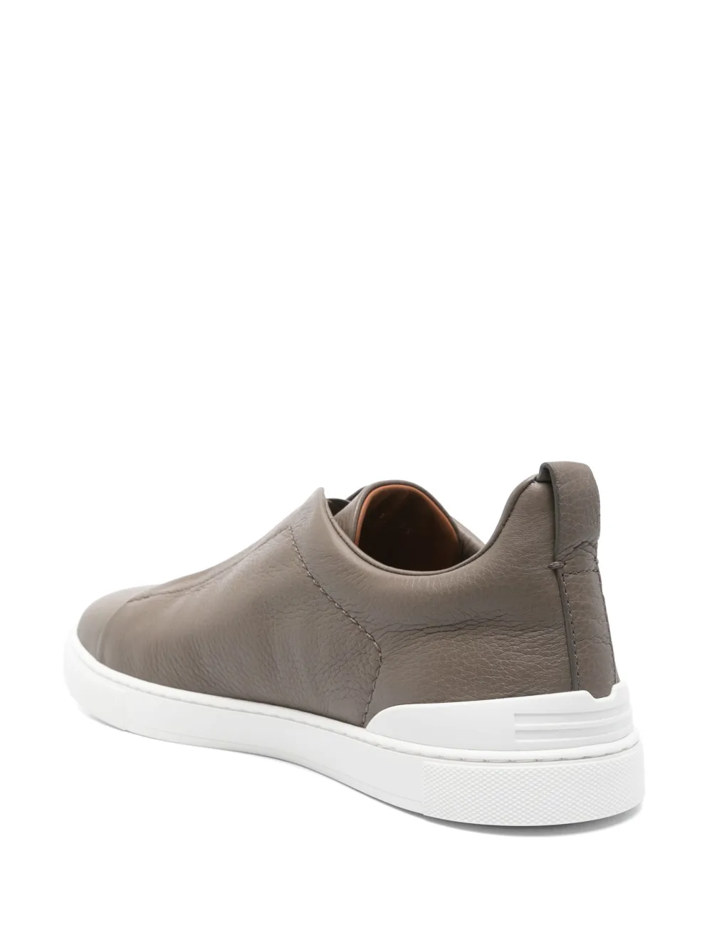 Zegna Triple Stitch sneakers Brown