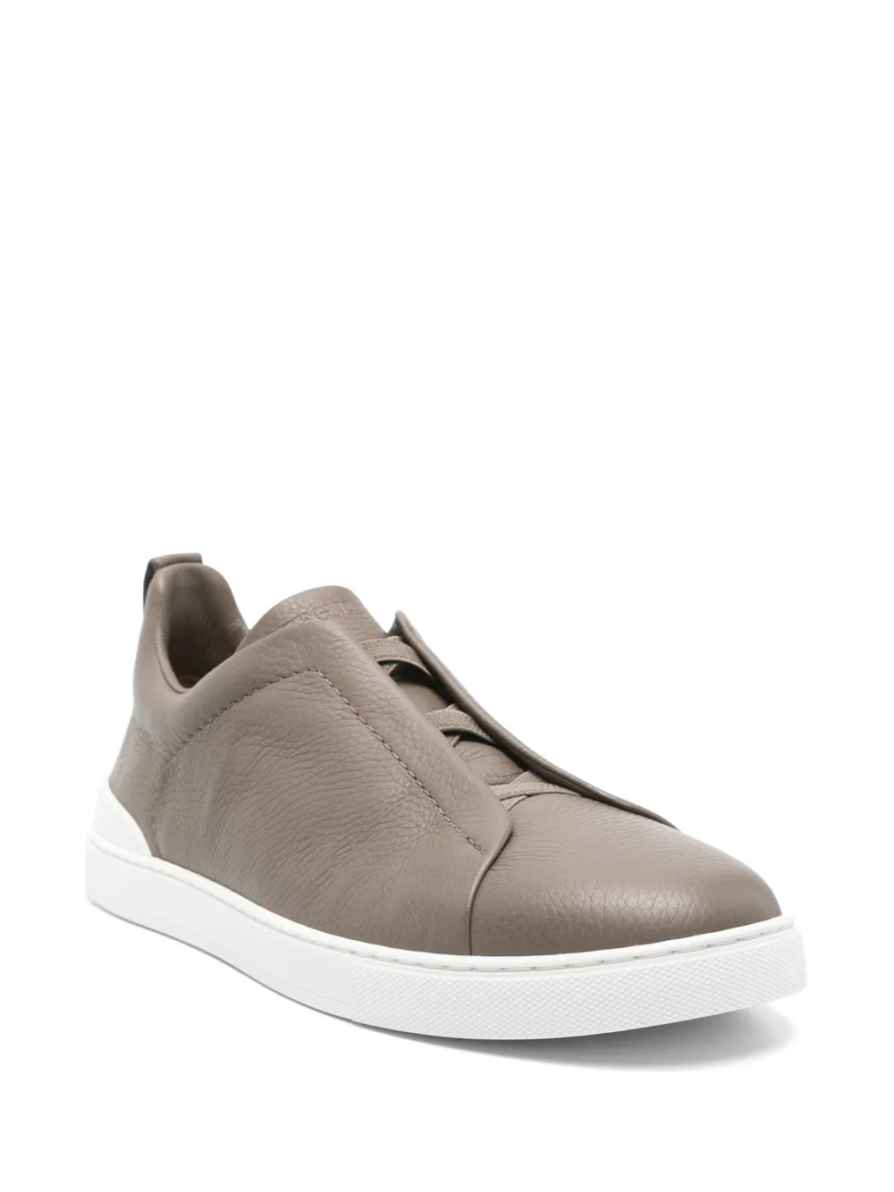 Zegna Triple Stitch sneakers Brown