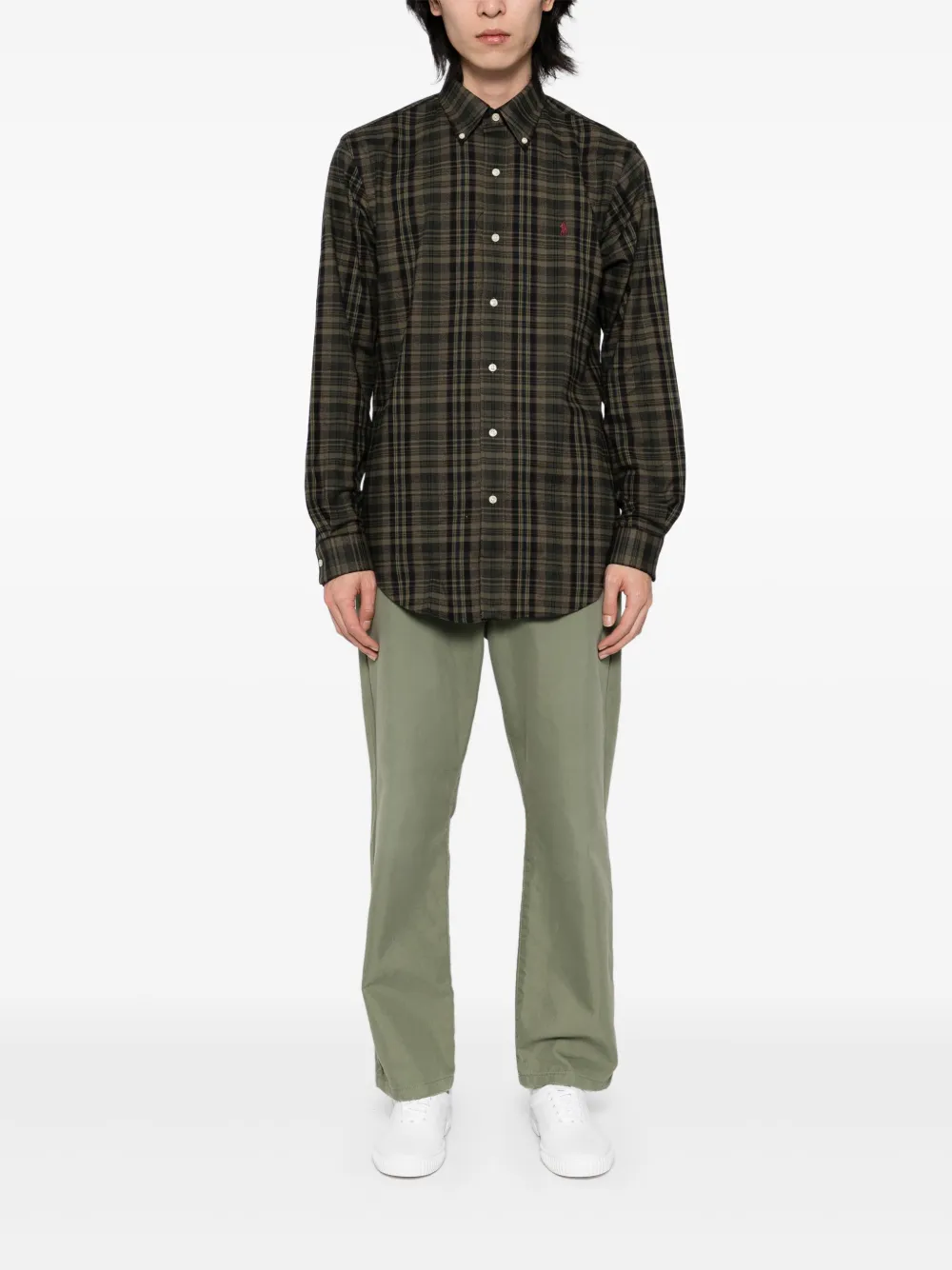 Polo Ralph Lauren Polo Pony overhemd Bruin