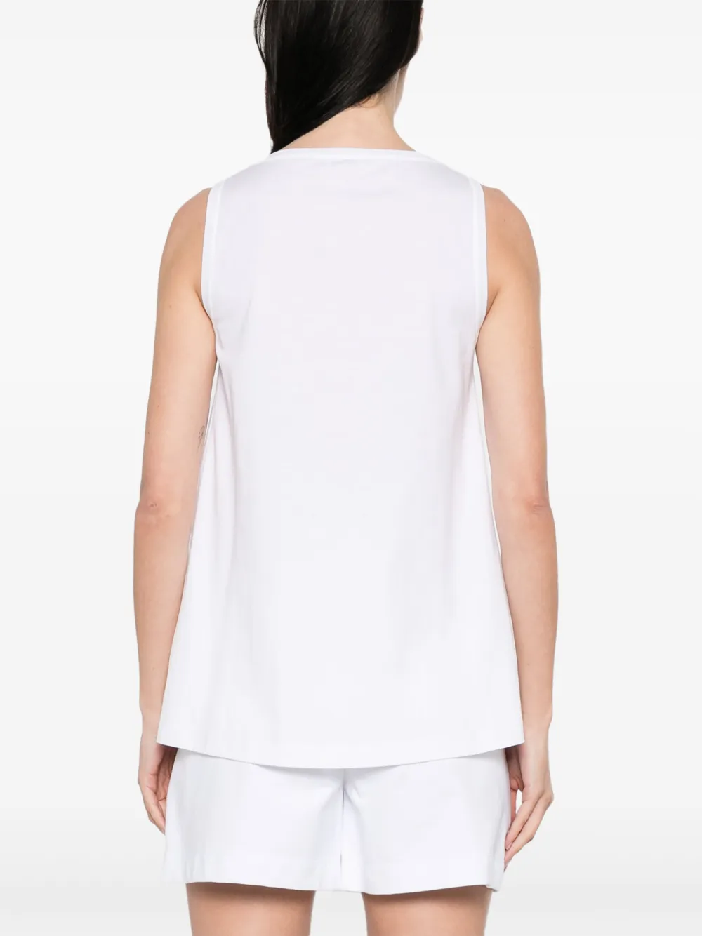 Brunello Cucinelli Tanktop met borstzak Wit
