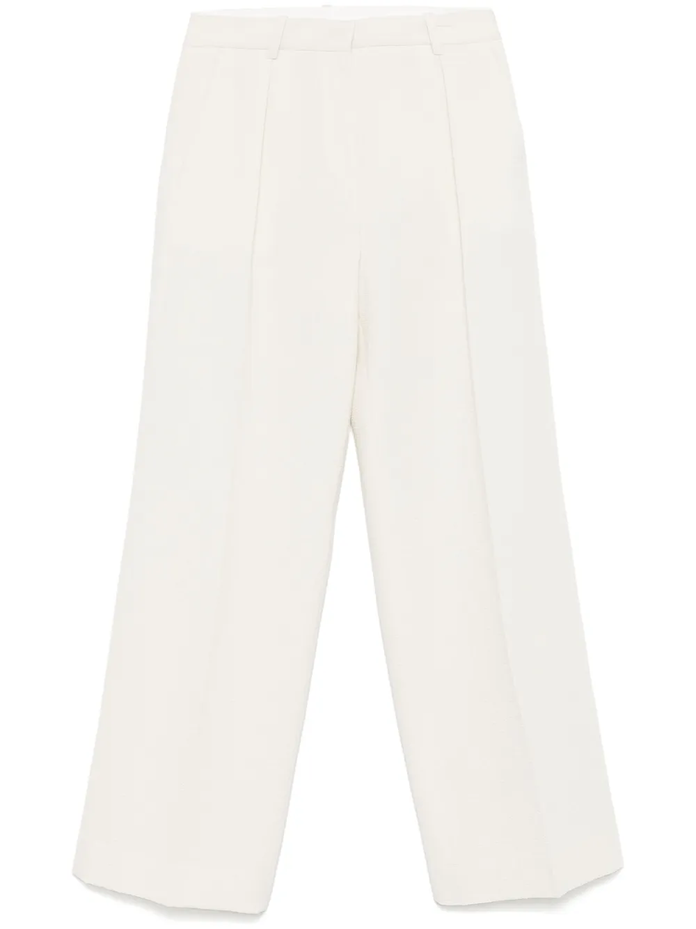 Calvin Klein seersucker trousers | White | Image 1