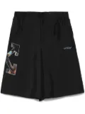 Off-White Barber Arrow shorts - Black