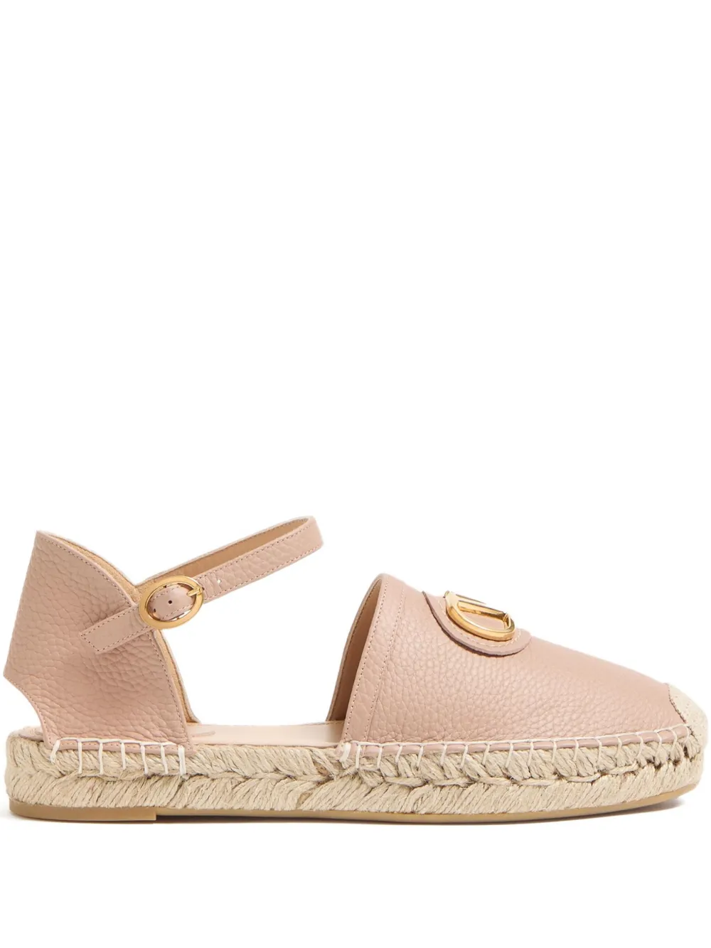 Valentino Garavani 25mm Vlogo Signature Ballet Flats In Neutral