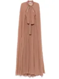 Elie Saab silk gown - Brown