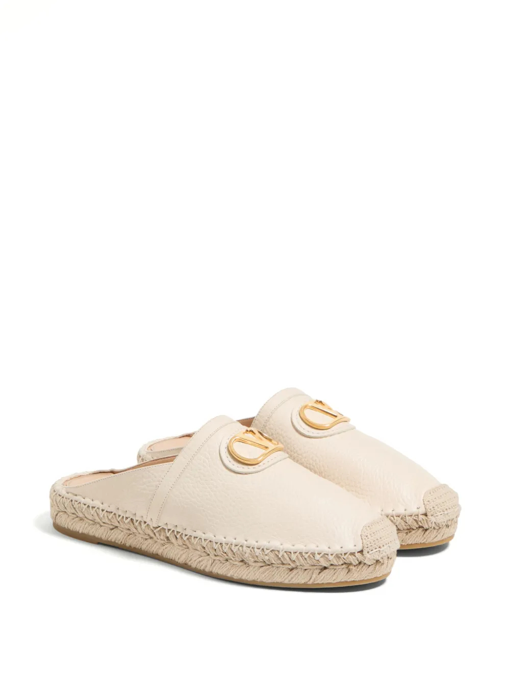 Valentino Garavani 25mm VLogo Signature mules White
