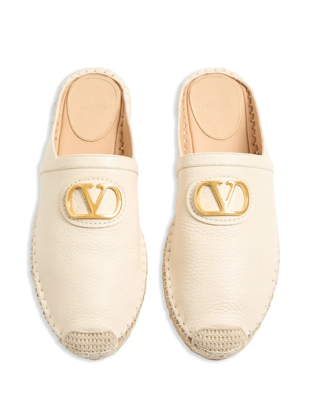 Valentino Garavani 25mm VLogo Signature mules White