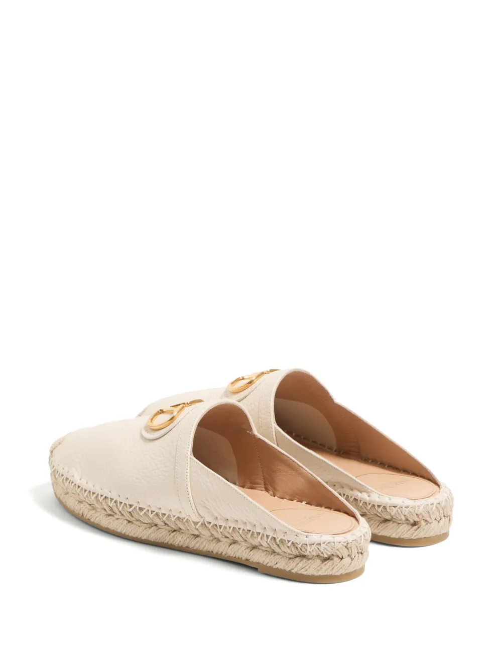 Valentino Garavani 25mm VLogo Signature mules White