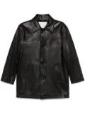 DUNST leather jacket - Black