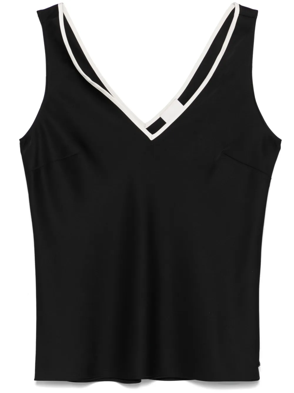 Calvin Klein satin tank top | Black | Image 1