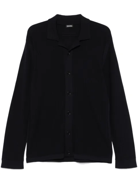 Zegna wool shirt