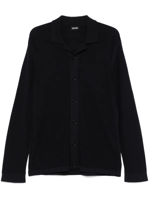 Zegna シャツ | ブルー | FARFETCH JP