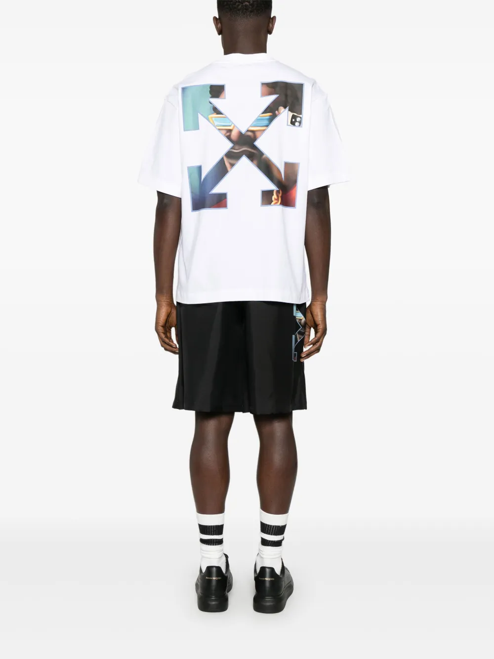 Off-White Barber Arrow T-shirt - Wit