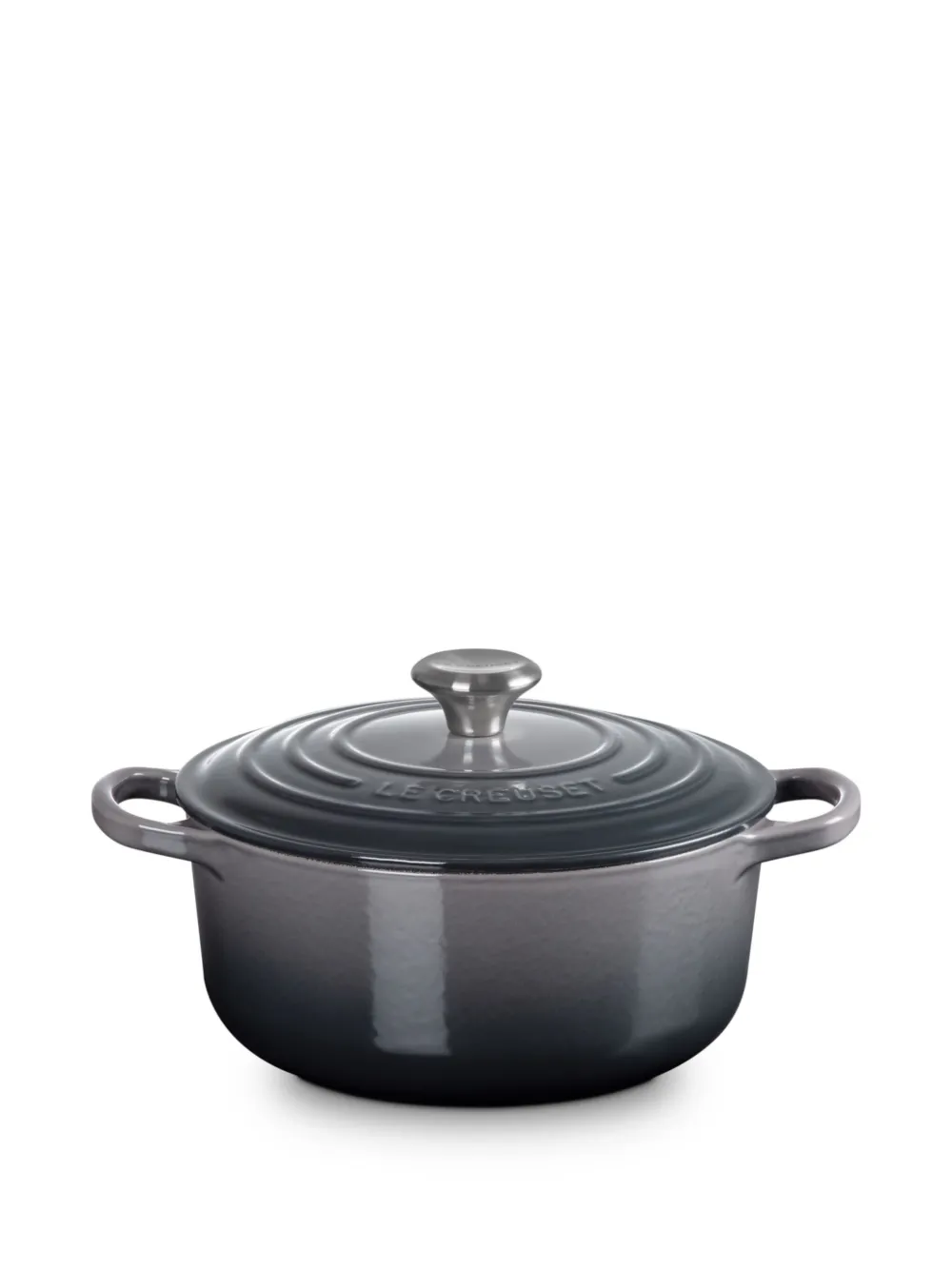 Le Creuset キャストアイアン キャセロール 26cm - グレー Le Creuset キャストアイアン キャセロール 26cm - グレー