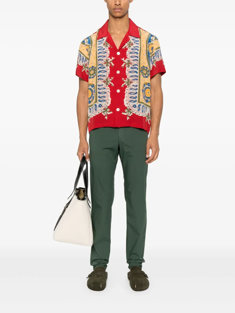 Incotex poplin trousers | Chinos | Image 2
