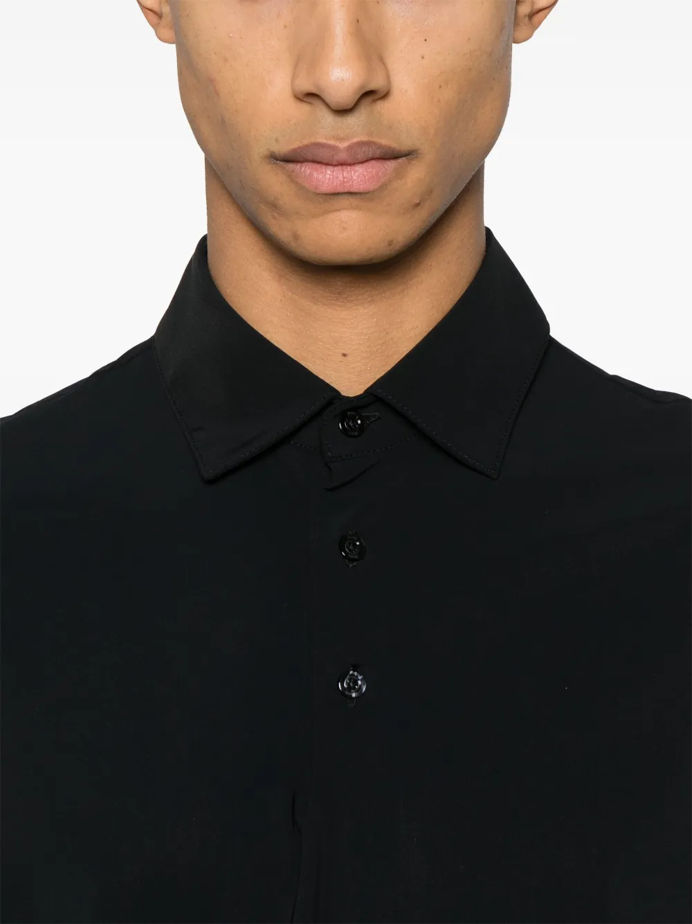 Herno Spring poloshirt Zwart