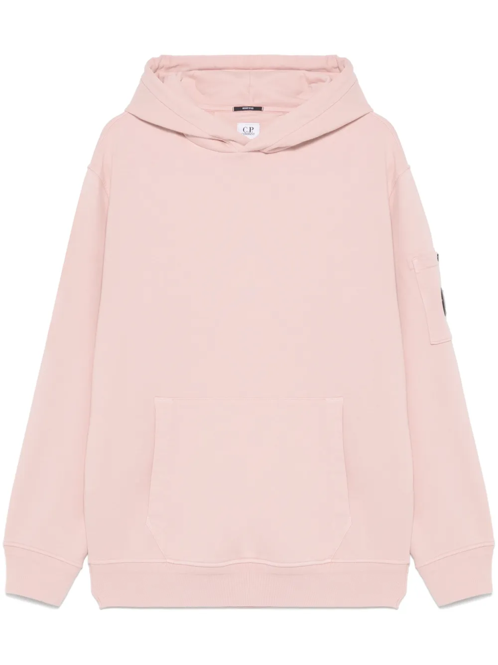 C.P. Company hoodie à détail de verre signature | rose | Image 1