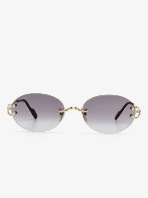 Cartier Eyewear rimless sunglasses