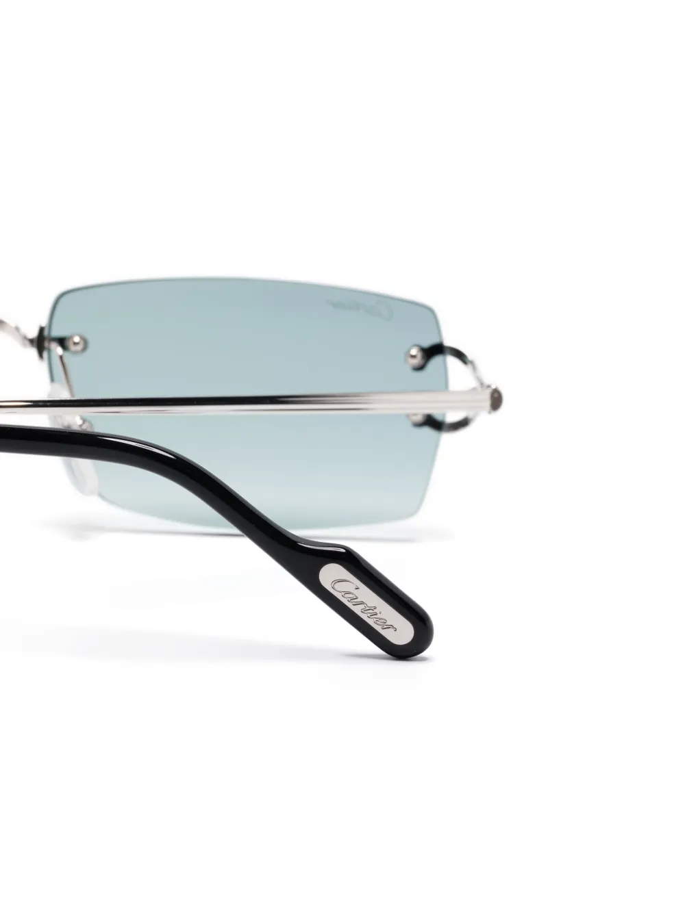 Cartier Eyewear Signature C de Cartier zonnebril Zilver