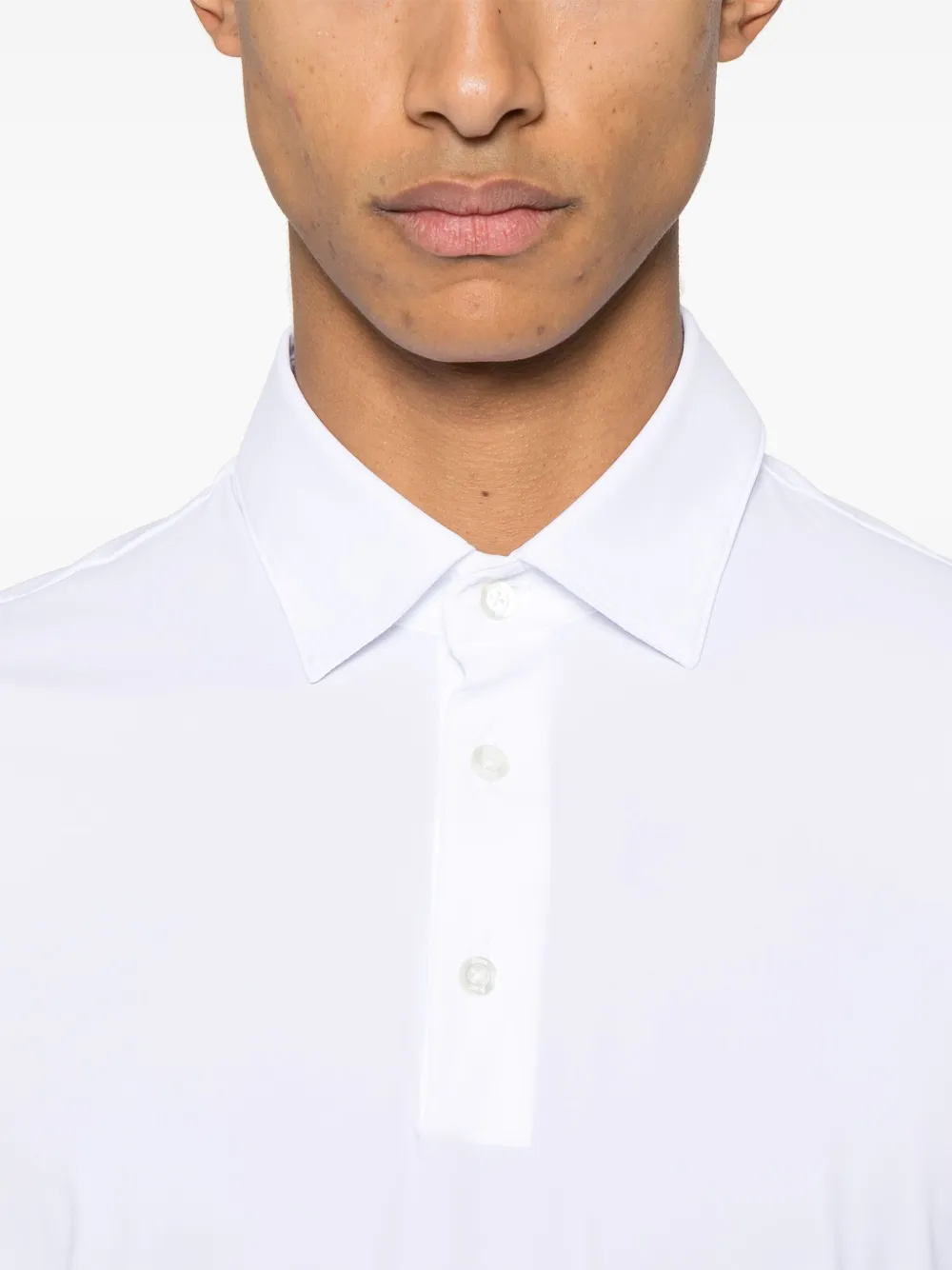 Herno Spring poloshirt Wit