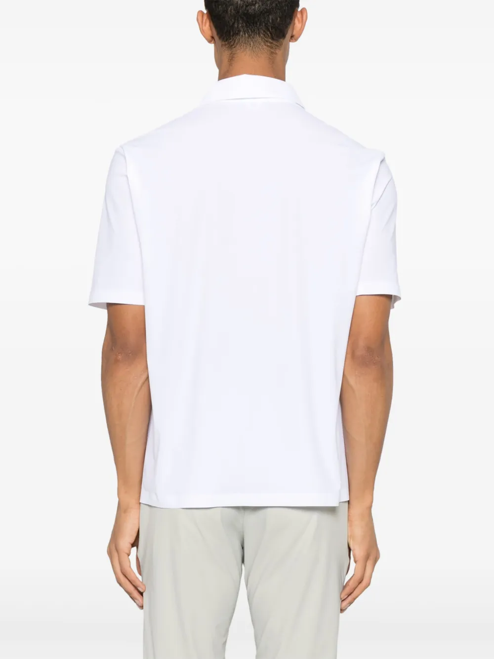 Herno Spring poloshirt Wit