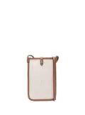 Kiton canvas phone holder - Neutrals