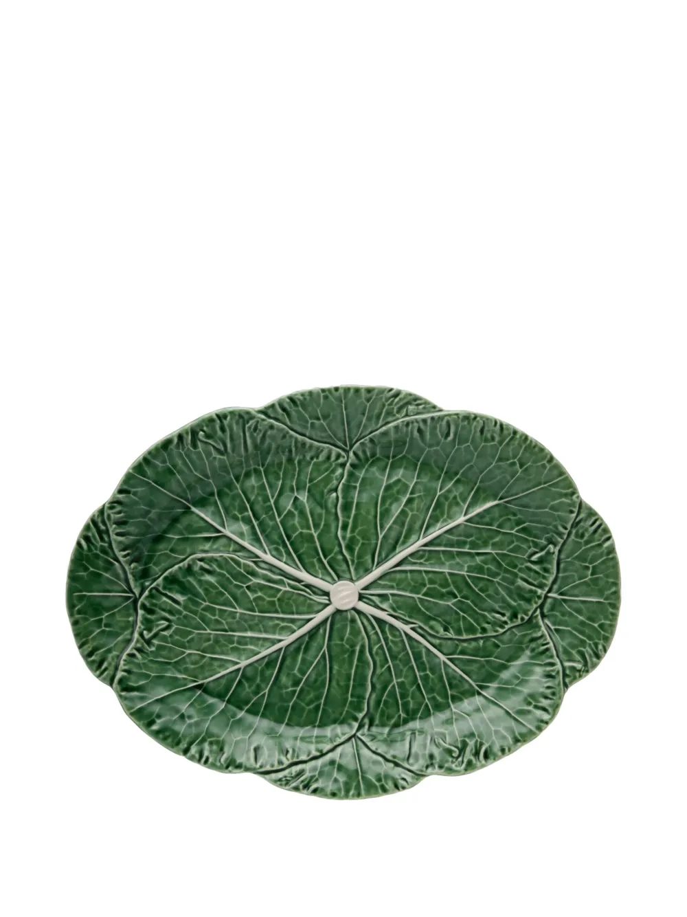 Bordallo Pinheiro Cabbage plate (43cm) | Green | Image 1