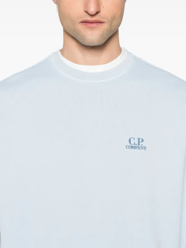 C.P. Company ロゴ スウェットシャツ ロンT C.P. Company ロゴ スウェットシャツ | ブルー | FARFETCH JP
