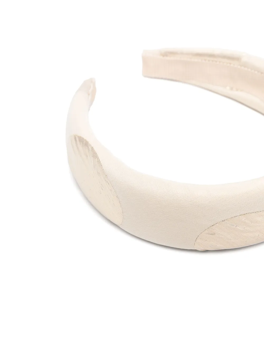 Monnalisa Haarband met stippen - Beige