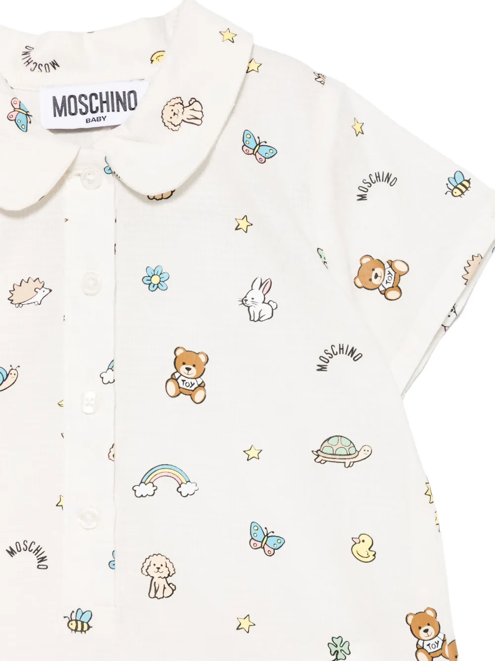 Moschino Kids Tutina con stampa grafica | Babywear | Image 3