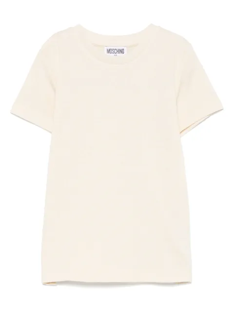Moschino Kids logo-jacquard T-shirt