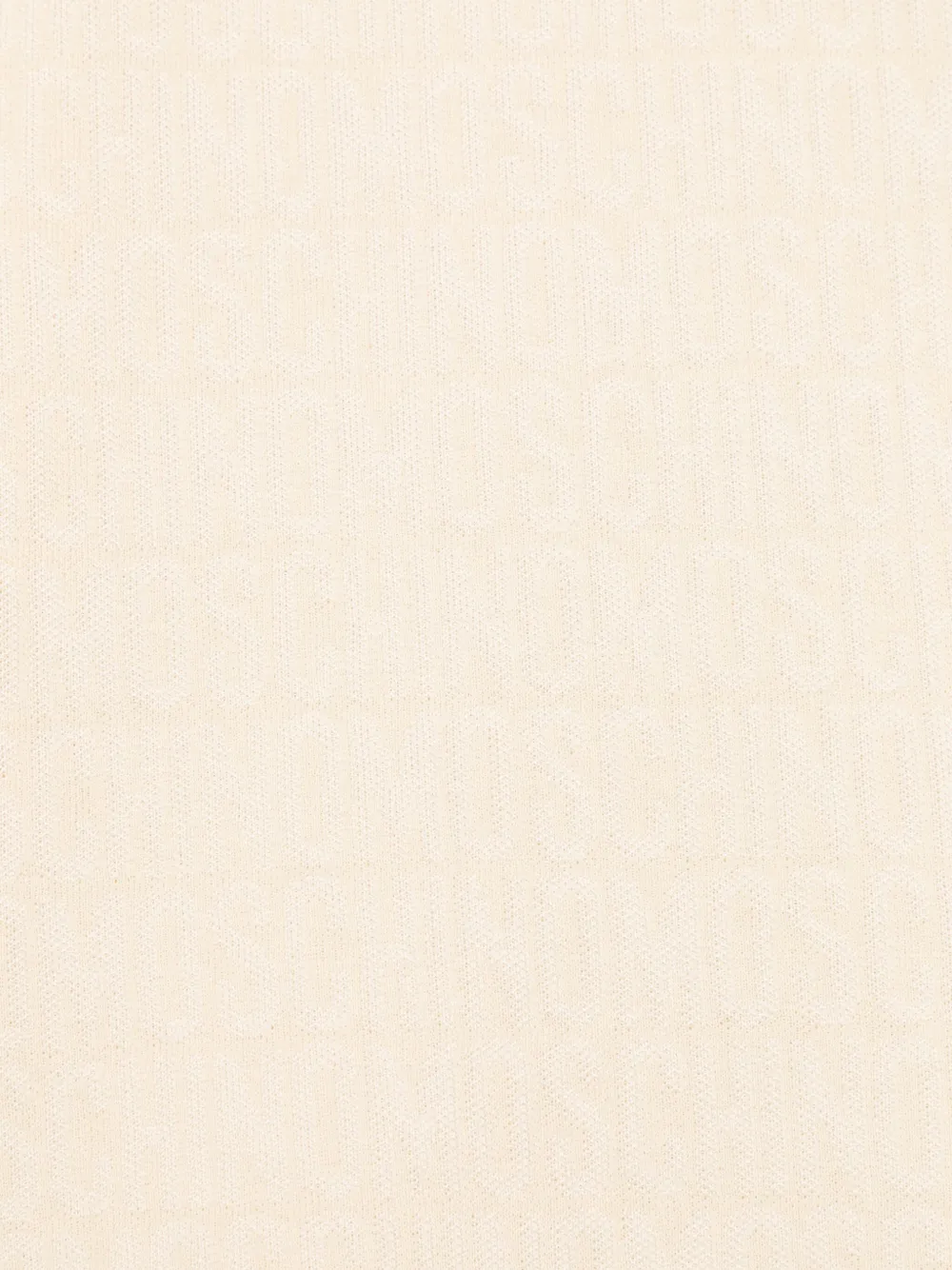 Moschino Kids T-shirt met logo-jacquard Beige