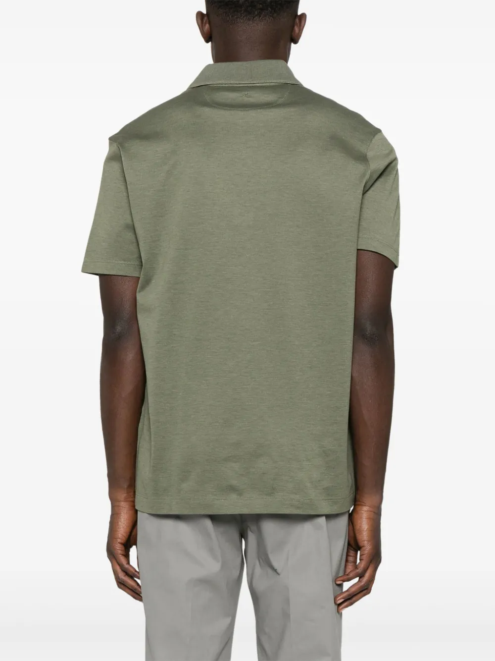 Paul & Shark Piqué poloshirt Groen
