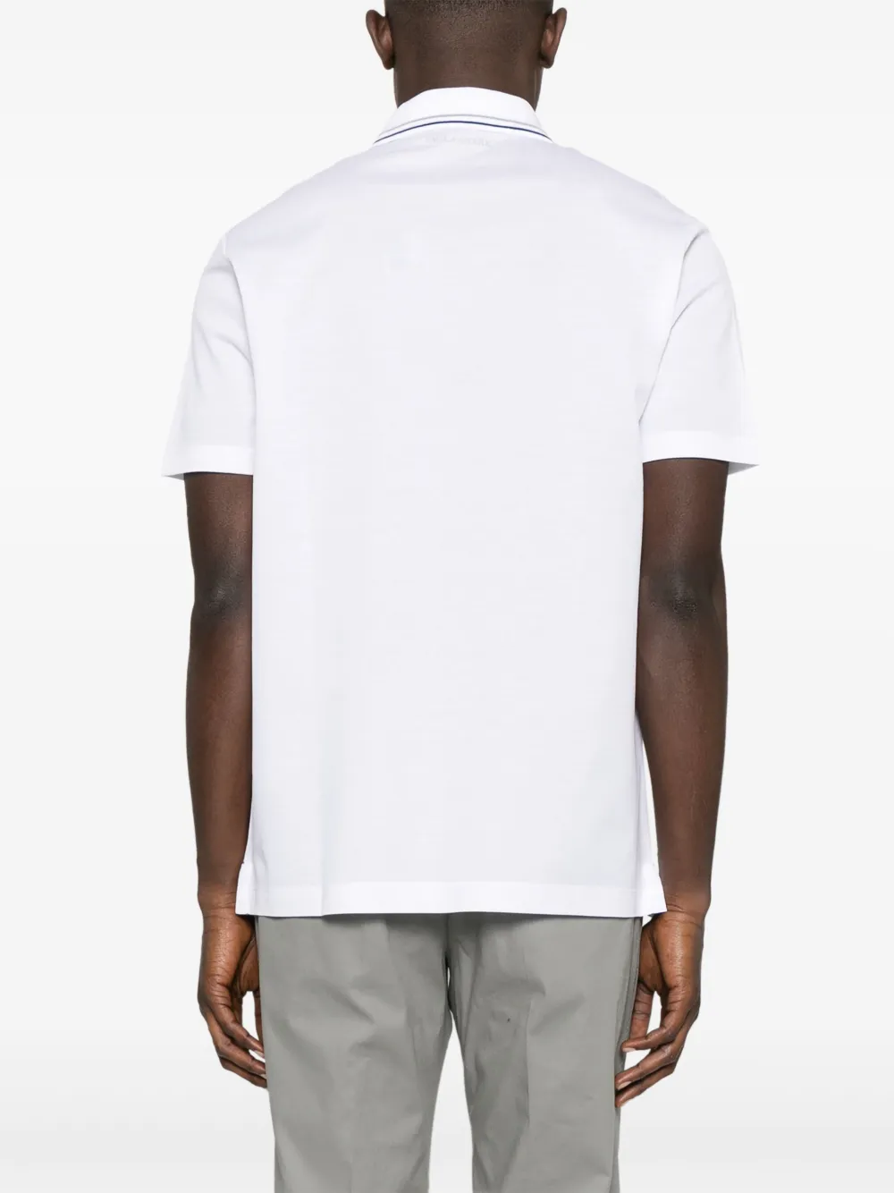 Paul & Shark Piqué poloshirt Wit