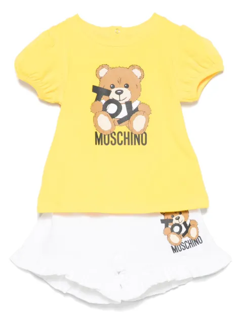 Moschino Kids set de shorts con motivo Teddy Bear
