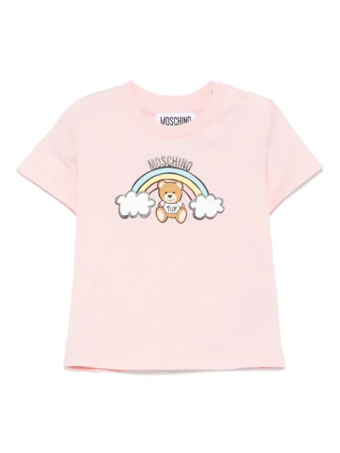 Moschino Kids playera con motivo Teddy Bear