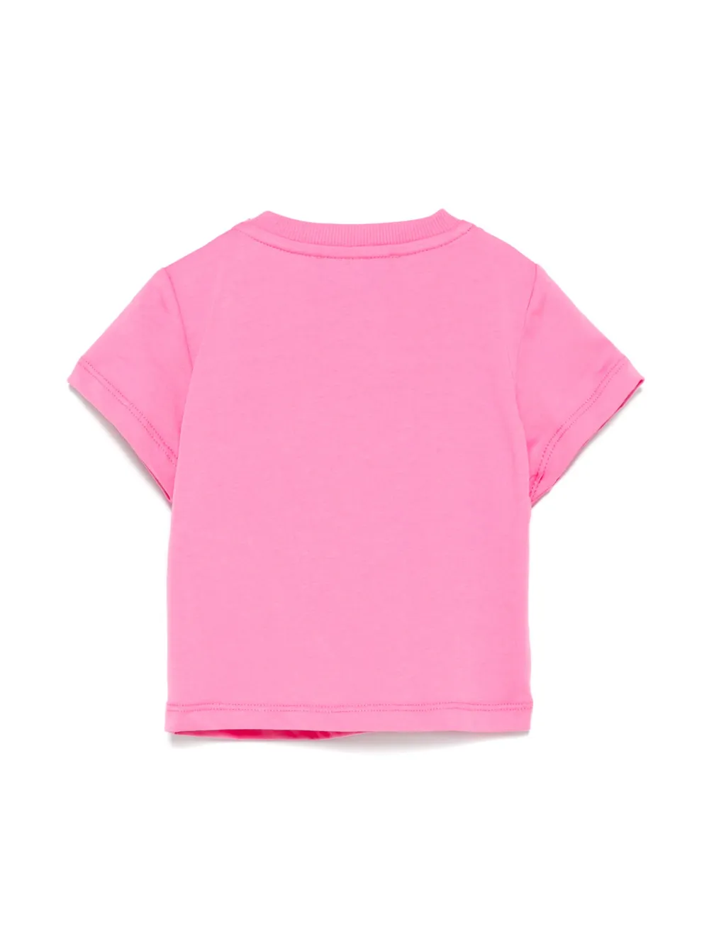 Moschino Kids logo-print T-shirt - Roze